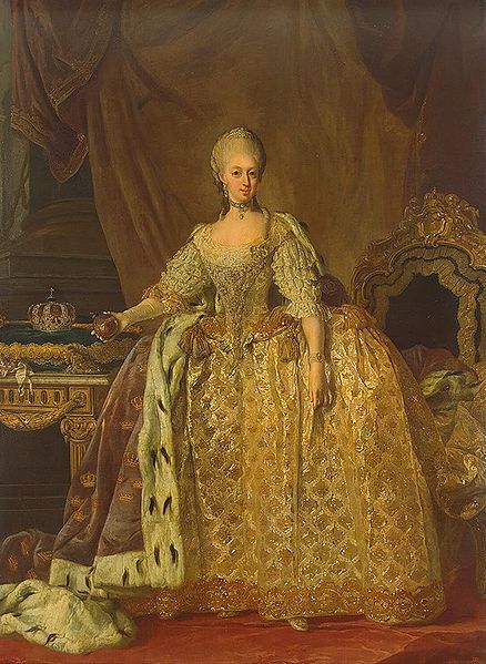Lorens Pasch the Younger Sophia Magdalene of Brandenburg Kulmbach